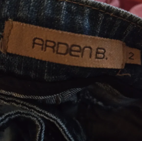 Y2K Vintage Arden B. Copper Button Side Flare Jeans - Size 2 - Picture 4 of 5